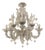 Murano-Style Chandelier in Transparent Glass by Simoeng For Sale