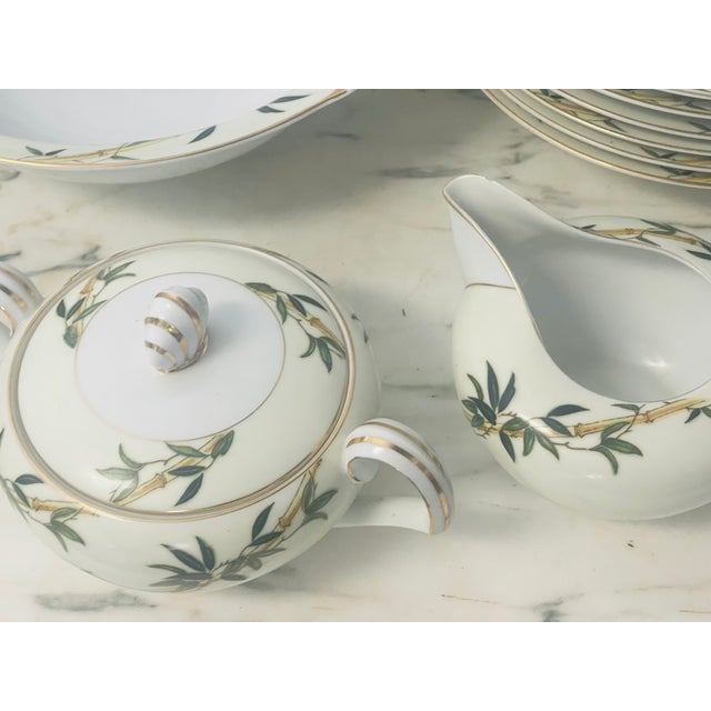 Vintage Bali Hai Kent Japanese Porcelain Dinnerware - 31 pcs For Sale - Image 9 of 9