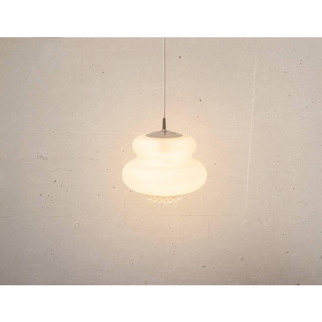 AH 43 Pendant Lamp in Satin-Finished Crystal Glass from Peill & Putzler , 1970s For Sale - Image 14 of 14
