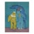 1977 Samy Briss Les Saltimbanques - Le Cheval Bleu Signed Lithograph For Sale