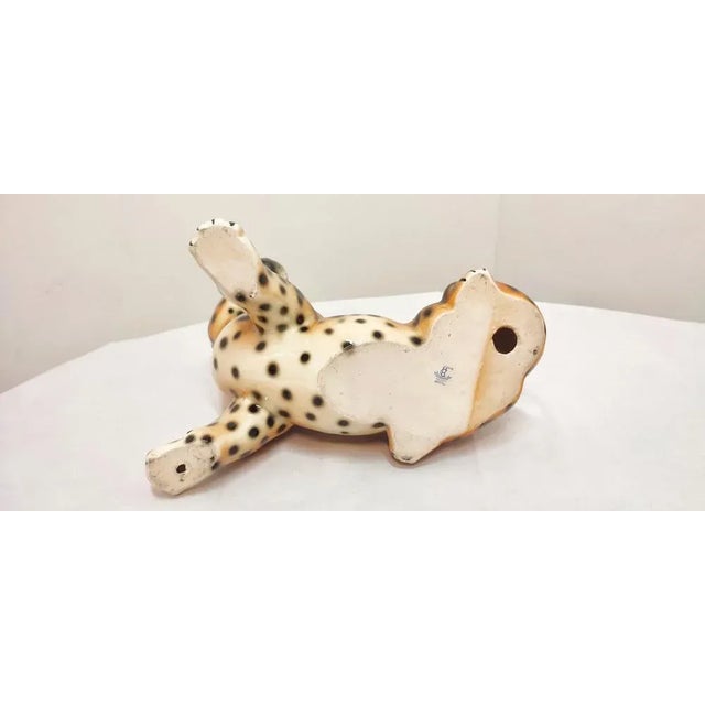 Ceramic Tiger, Spain, 1980s For Sale - Image 4 of 11
