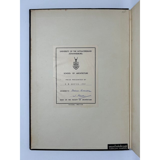 Mills, Edward D. Holford, Sir William (Foreword). 1946-1953 The New Architecture in Great Britian. London: The Standard...