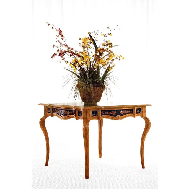 American Louis XV Style Dominique Center Table / Card Table For Sale - Image 3 of 6