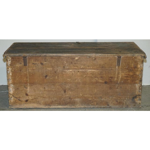 Romanian Blanket Chest, 1900s For Sale - Image 9 of 17