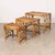 1960s French Rattan Nesting Tables, Set of 3 For Sale - Image 4 of 13