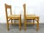 A Set of Four Vintage Rush Seat Dining Chairs For Sale - Image 4 of 13