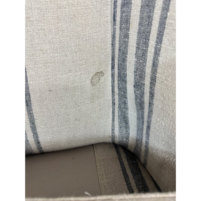 Cisco Brothers Lloyd Striped Arm Chair For Sale - Image 12 of 12