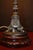 Gold Edwardian Silver Plate Ecclesiastical Altar Table Lamp, 1910 For Sale - Image 8 of 18