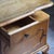 1950s Louis XV Style Bedside Table in Birds-Eye Maple, 1950 For Sale - Image 5 of 7