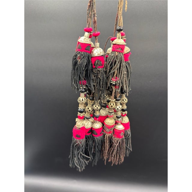 Antique Uzbek “Sequsha” Tassel, 19th C Uzbekistan For Sale - Image 11 of 15