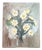French Artist, Flowers, 1940s, Oil Painting For Sale
