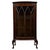 Small Antique Mahogany Display Cabinet, 1900s For Sale - Image 9 of 9