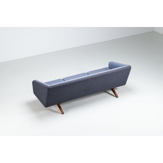 Wood Ml-90 Three-Seater Sofa by Illum Wikkelso for Laursen, Denmark, 1960 For Sale - Image 7 of 15