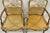 Vintage French Country Louis XV Style Upholstered Cane Lounge Arm Chairs - Pair For Sale - Image 11 of 12