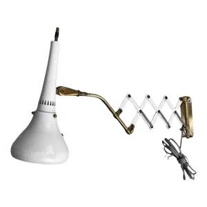 1950s Gerald Thurston Scissor Task Lamp Wall Sconce