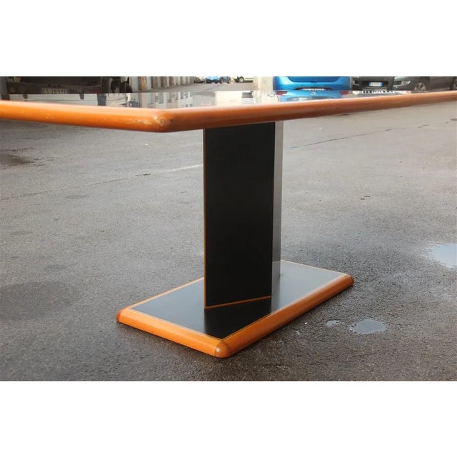 Black Maple Desk, 1970s For Sale - Image 8 of 18