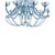 Turquoise Cà Rezzonico Murano Glass Chandelier by Simoeng For Sale - Image 7 of 8