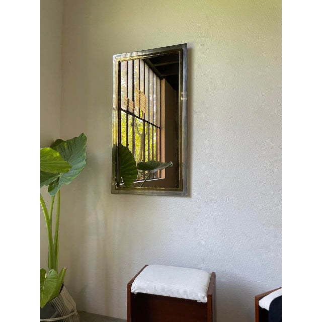 Vintage Mirror from BelgoChrome, 1970s For Sale - Image 12 of 18
