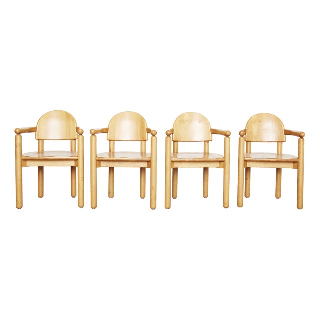 Chairs by Rainer Daumiller for Hirtshals Hirtshals Savverk, 1980s, Set of 4 For Sale