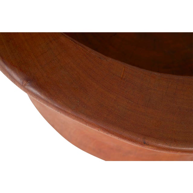 Brown Mid 20th Century Asos Wood Basin With Handles For Sale - Image 8 of 8