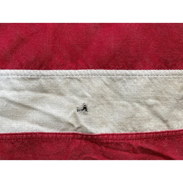 American Vintage Bennington Revolutionary Flag Bicentennial American Flag Cotton For Sale - Image 3 of 6