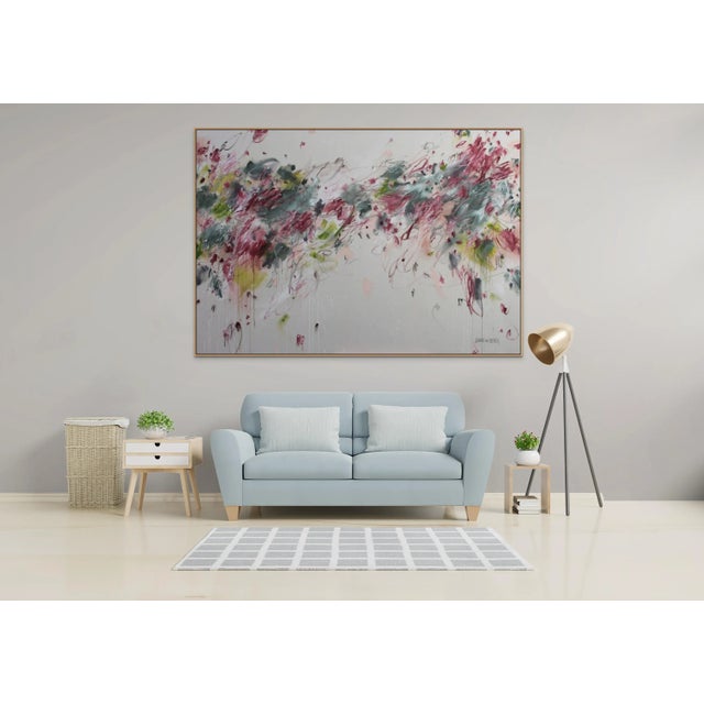 Acrylic / mixed media on canvas / Silky finish with UV protection Edition: Unique, Unframed. This work is exclusive to...