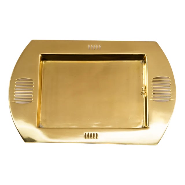 Art Deco Serving Plate Argentor, Vienna, 1920s For Sale