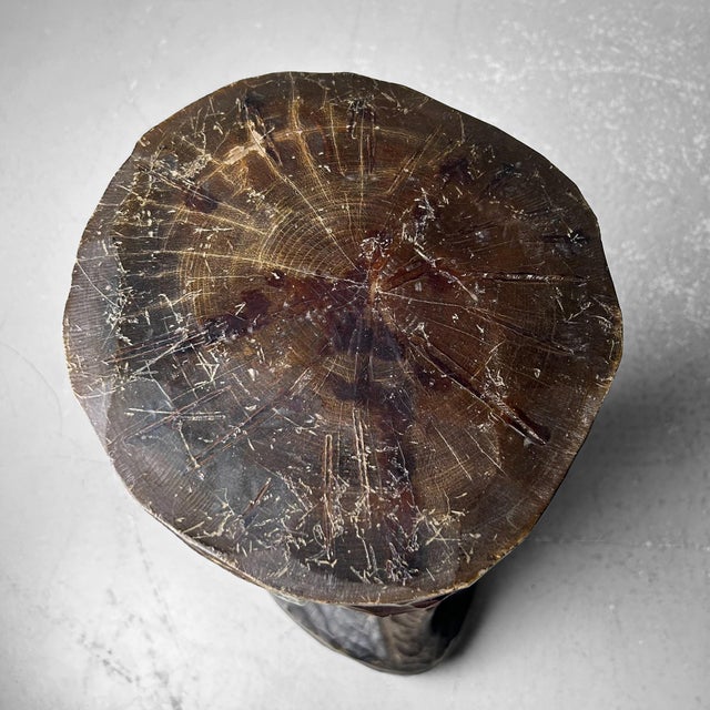 Wood Carved Bear Stand, Ainu Art, Hokkaido, Japan, 1960s For Sale - Image 16 of 18