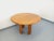 Mid-Century Modern Vintage Round Dining Table in Blond Elm with Extensions from Seltz, 1970s For Sale - Image 3 of 18