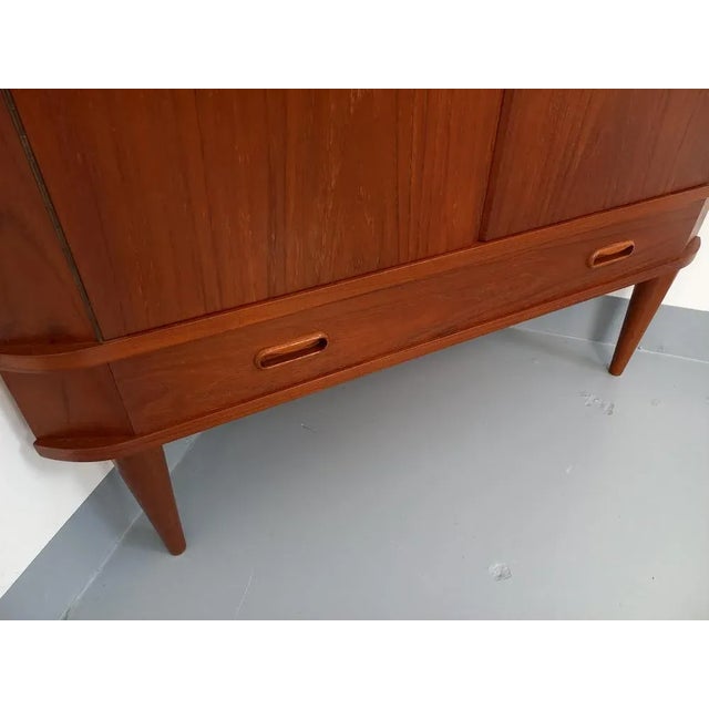 Vintage Scandinavian Teak Corner Storage Unit, 1960s For Sale - Image 4 of 11