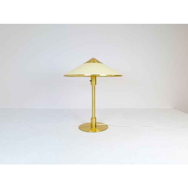 Mid-Century Modern Mid-Century Kongelys Table Lamp by Niels Rasmussen Thykier for Fog & Mørup, Denmark For Sale - Image 3 of 16