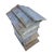 Antique French Blue Wooden Beehive, 1890s, in Worn conditions. Designed 1890 to 1919