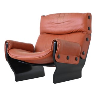 P110 Canada Lounge Chair attributed to Osvaldo Borsani for Tecno, Italy, 1965 For Sale