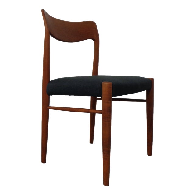 Vintage Teak Chair, Denmark, 1960s For Sale