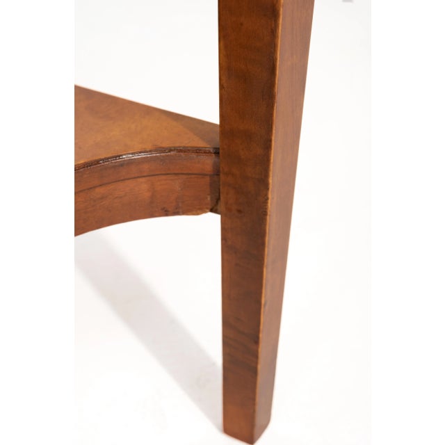 1918 Swedish Grace Period Inlaid Neoclassical Cabinet A. B. Nordiska Kompaniet Attributed to Carl Bergsten For Sale - Image 9 of 11