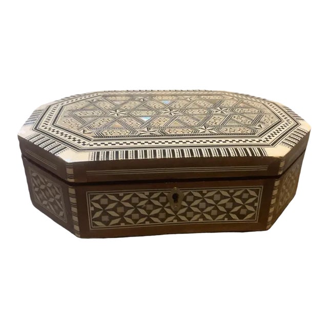 1960s Antique Jewelry Box For Sale