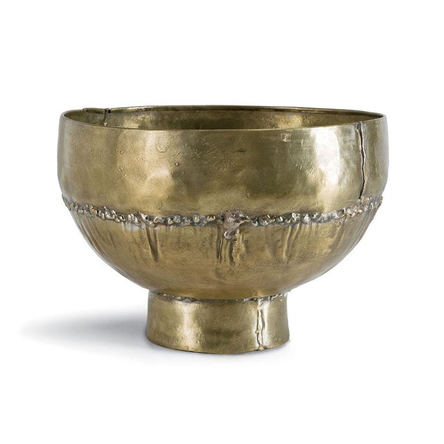 Regina Andrew Bedouin Bowl Platform in Brass For Sale In Detroit - Image 6 of 6