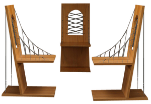 Postmodern Accent Chair, 1990s