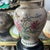 Vintage Hand Painted Floral Table Lamp With Bird Accents- Lampshade Included For Sale - Image 4 of 5