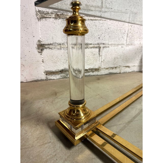 1980s Hollywood Regency Coffee Table, 1980s For Sale - Image 5 of 13