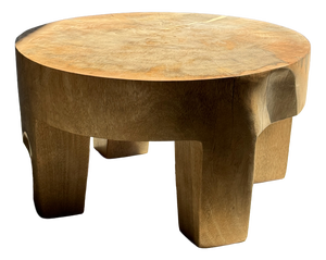 Coffee Table in Natural Mango Wood, 1980s