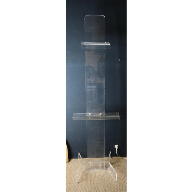 Acrylic Glass Easel, 1980 For Sale - Image 10 of 11