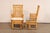 Tan Pair of Vintage Bamboo Occasional Armchairs For Sale - Image 8 of 10