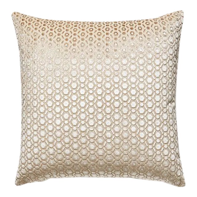The House of Scalamandré Manetta Pillow, Quarry For Sale