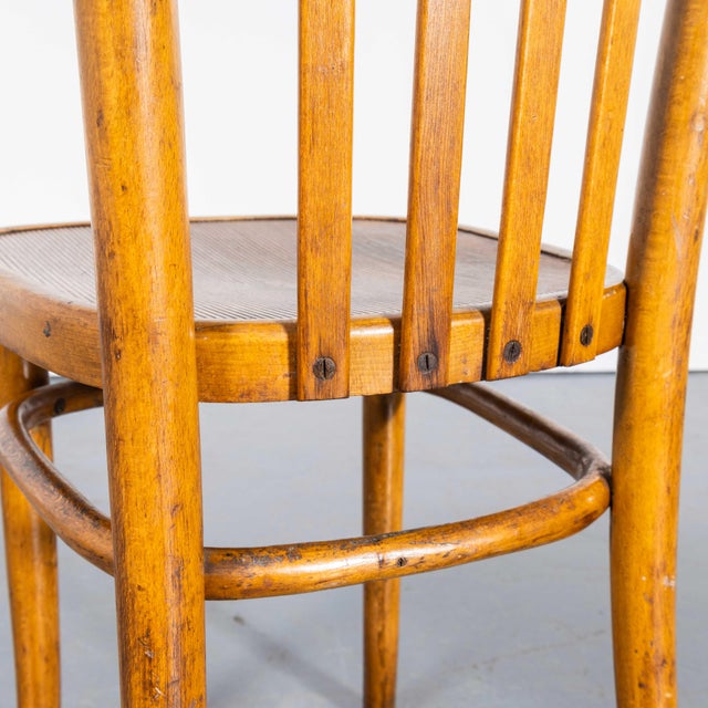 1920's Warm Honey Classic Bentwood Dining Chair - Various Quantities Available. Good quality batch of classic bentwood...