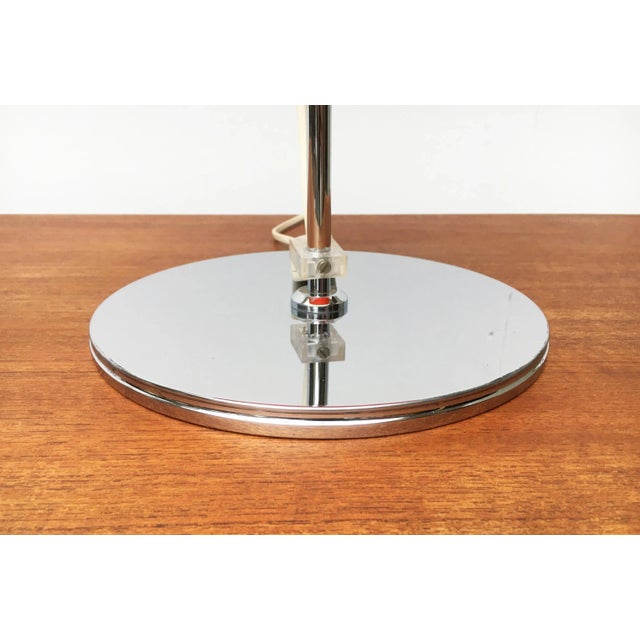 Vintage Space Age Italian Faro Table Lamp from Guzzini, 1970s For Sale - Image 10 of 18