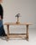 Sample of quarter-sawn oak panel in Warm Golden Oak. Its warm golden oak finish sets off visible medullary ray figuring, a...