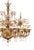 2020s Contemporary Dark Amber "Pagliesco" Lively Curls Murano Glass Chandelier For Sale - Image 5 of 5