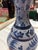 1970s 1970s Large Blue and White Ceramic Vase For Sale - Image 5 of 7