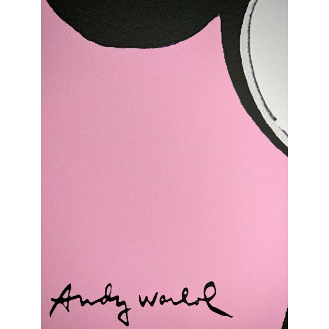1986 Carnegie Museum of Art After Andy Warhol "Mickey Mouse" Lithograph For Sale - Image 9 of 12